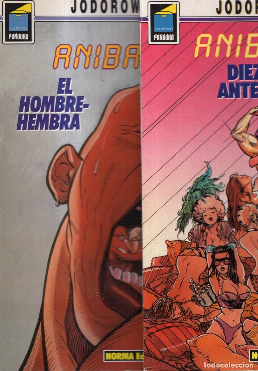 C&oacute;mics: ANIBAL CINCO COMPLETA 2 TOMOS (JODOROWSKY / BESS) COL. PANDORA N&ordm; 23 Y 35 - NORMA - MUY BUEN ESTADO