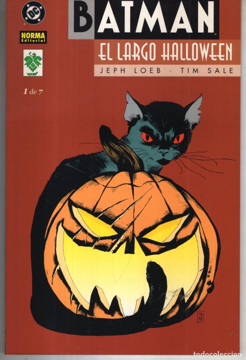 C&oacute;mics: BATMAN EL LARGO HALLOWEEN N&ordm; 1 - NORMA - MUY BUEN ESTADO - OFM15