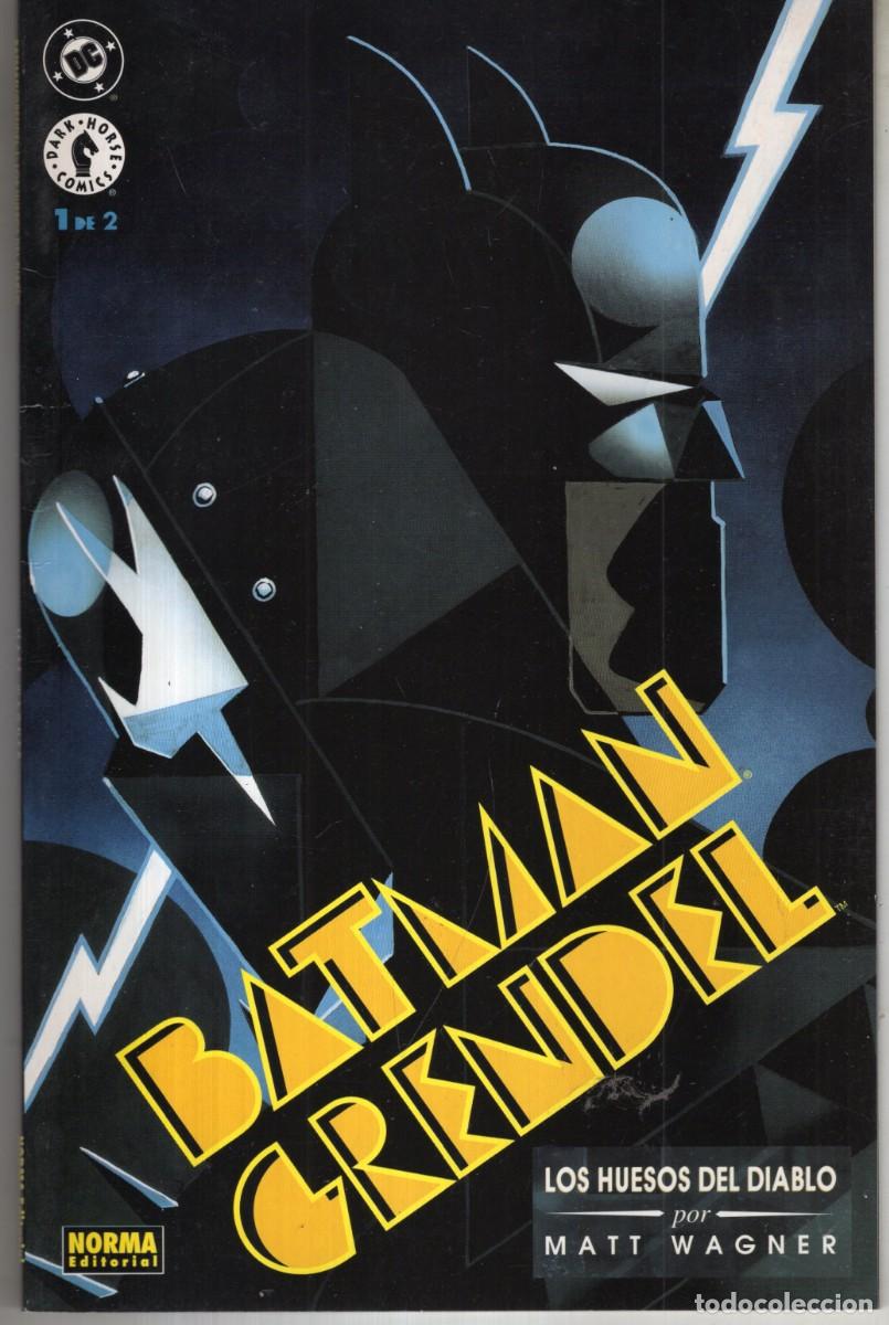 C&oacute;mics: BATMAN / GRENDEL LOS HUESOS DEL DIABLO N&ordm; 1 - NORMA - MUY BUEN ESTADO - OFM15