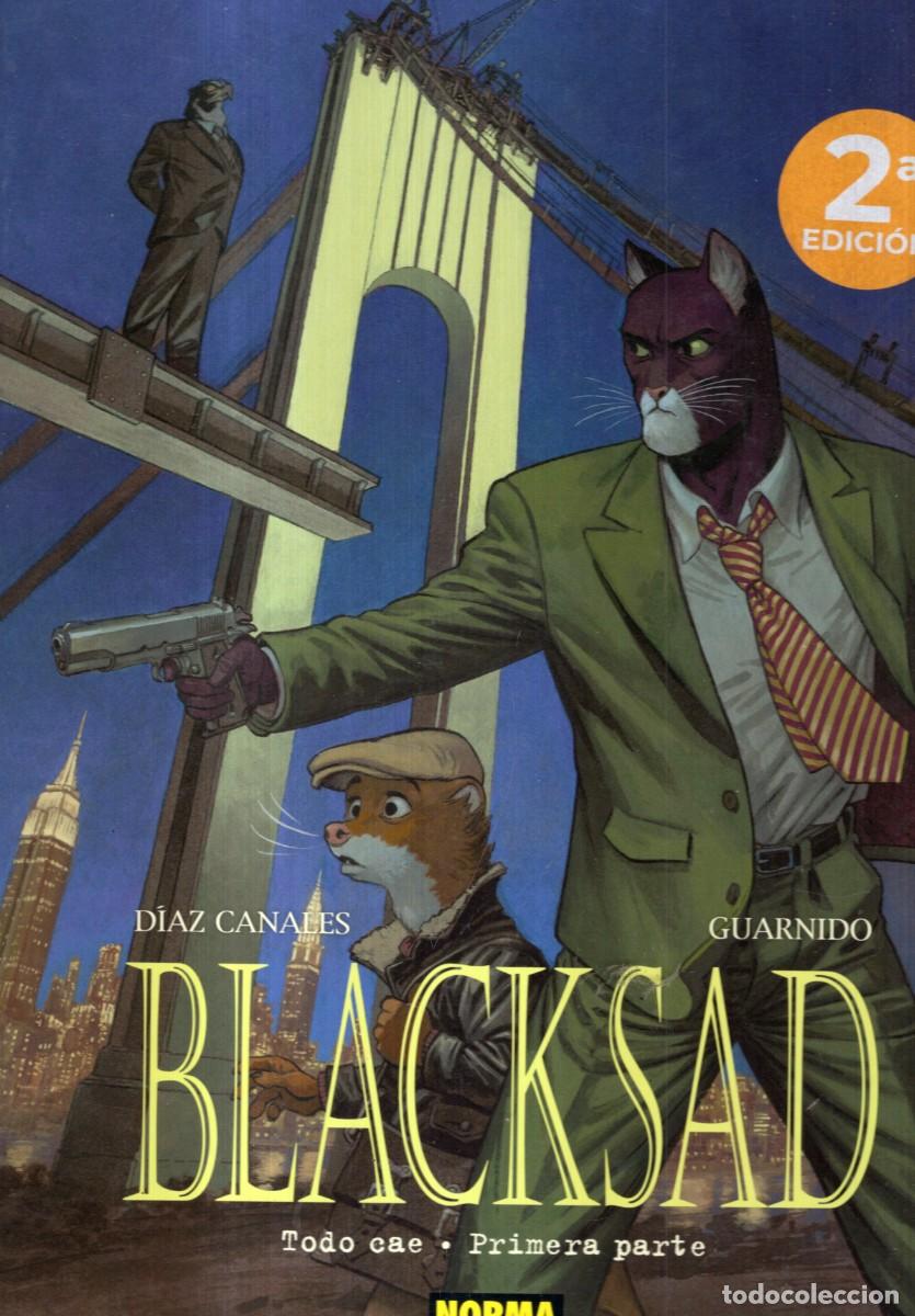 C&oacute;mics: BLACKSAD TODO CAE PRIMERA PARTE (DIAZ CANALES / GUARNIDO) NORMA - CARTONE - IMPECABLE - OFM15