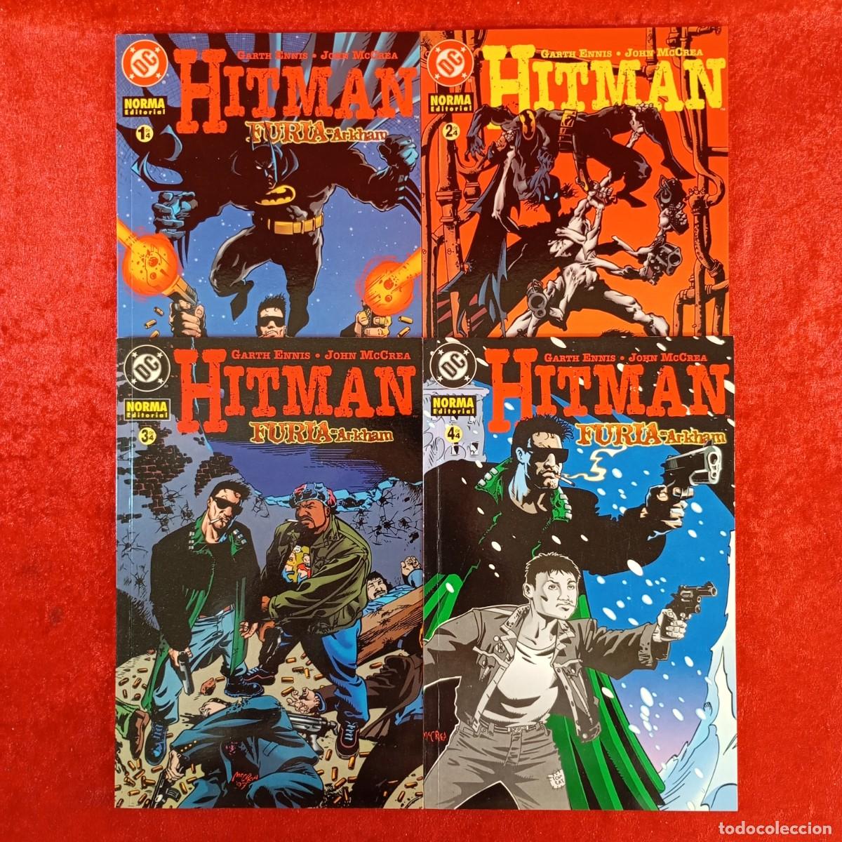 C&oacute;mics: HITMAN - FURIA EN ARKHAM - NORMA EDITORIAL - DEL 1 AL 4 - 1, 2, 3 Y 4 - CORRELATIVOS / 3202