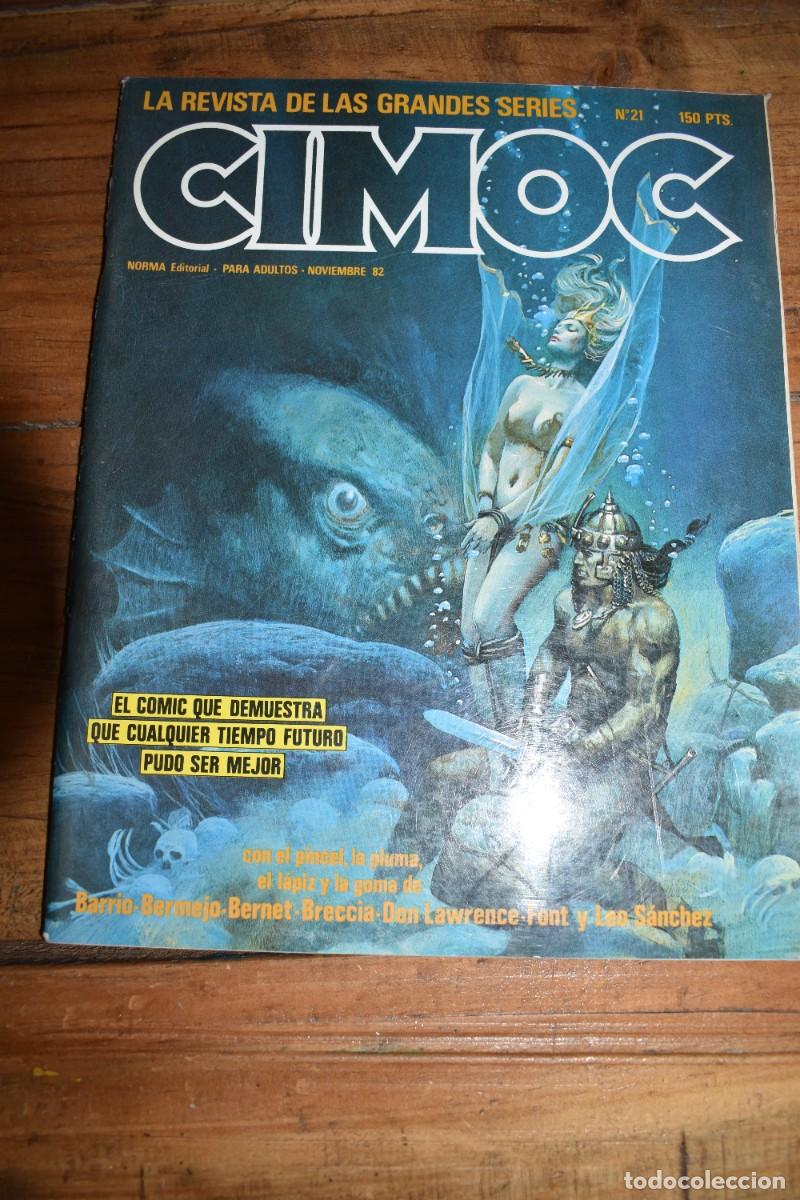 C&oacute;mics: CIMOC N&ordm; 21. NORMA. SEGRELLES, BRECCIA, STORM, ETC