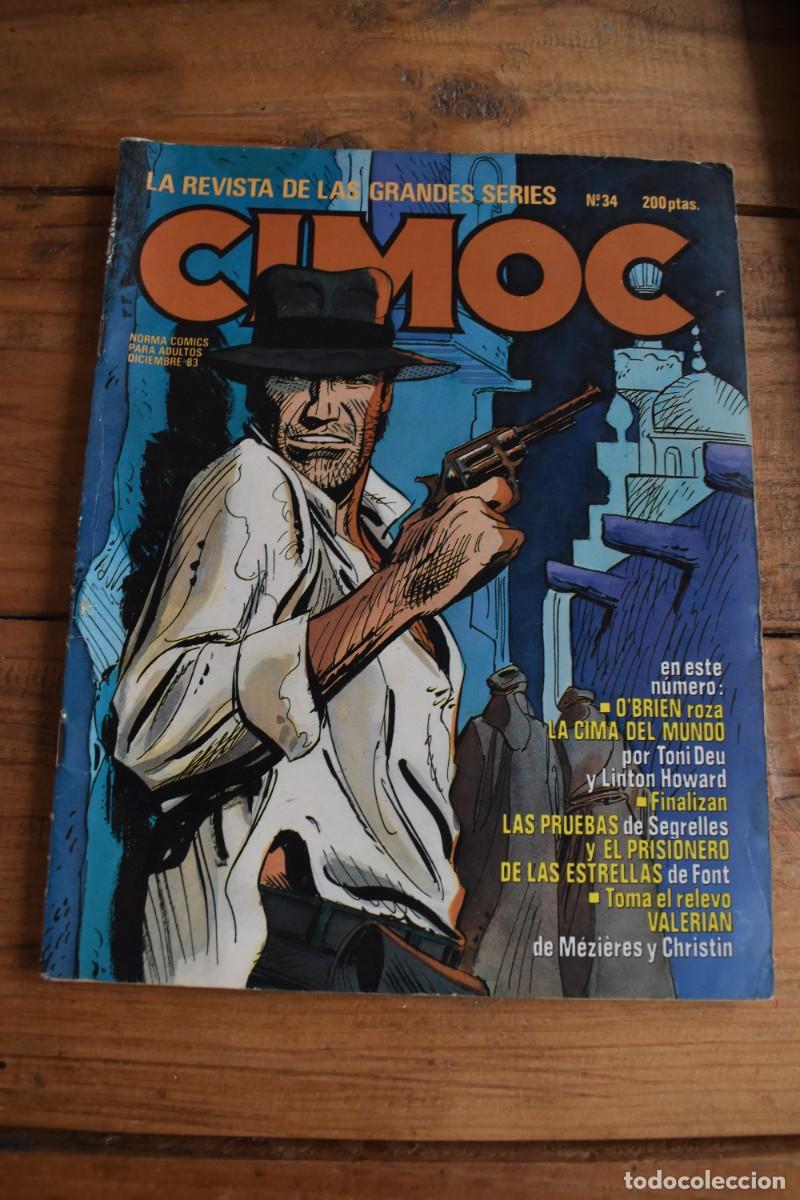 C&oacute;mics: CIMOC N&ordm; 34. NORMA. BERNET, SEGURA, TRILLO, FONT, ETC