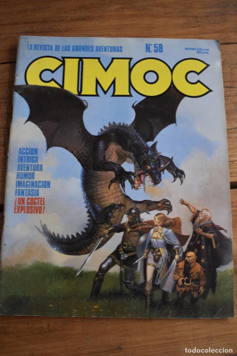 C&oacute;mics: CIMOC N&ordm; 58. NORMA. SEGRELLES, MANARA, TRILLO, FONT, ETC