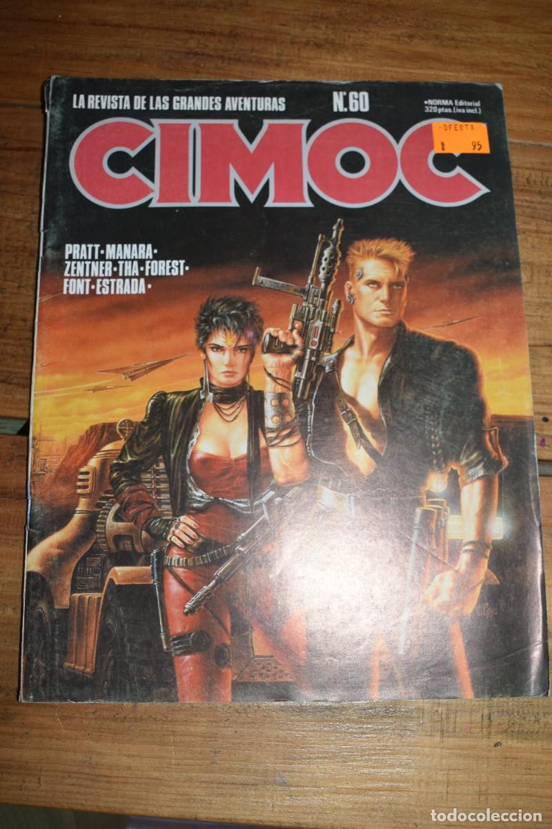 C&oacute;mics: CIMOC N&ordm; 60. NORMA. SEGRELLES, MANARA, TRILLO, FONT, ETC