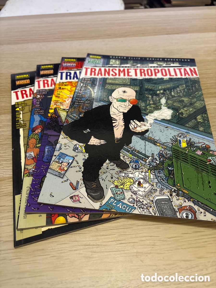Comics: Transmetropolitan. Warren Ellis. De nuevo en la calle