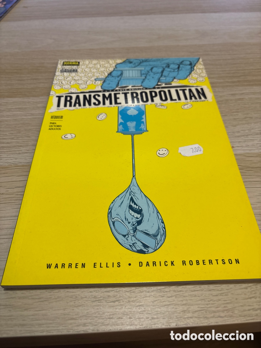 C&oacute;mics: Transmetropolitan. Warren Ellis. R&eacute;quiem