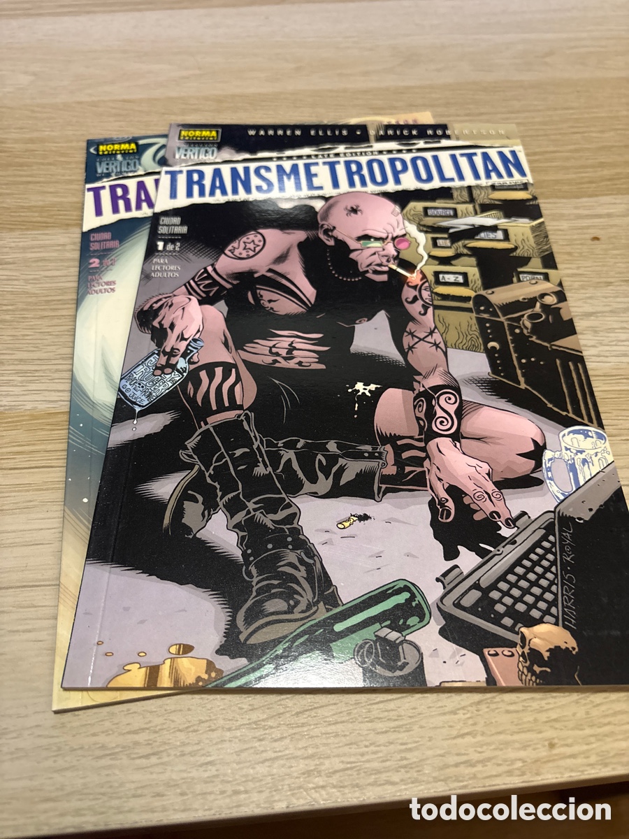 C&oacute;mics: Transmetropolitan. Warren Ellis. Ciudad solitaria