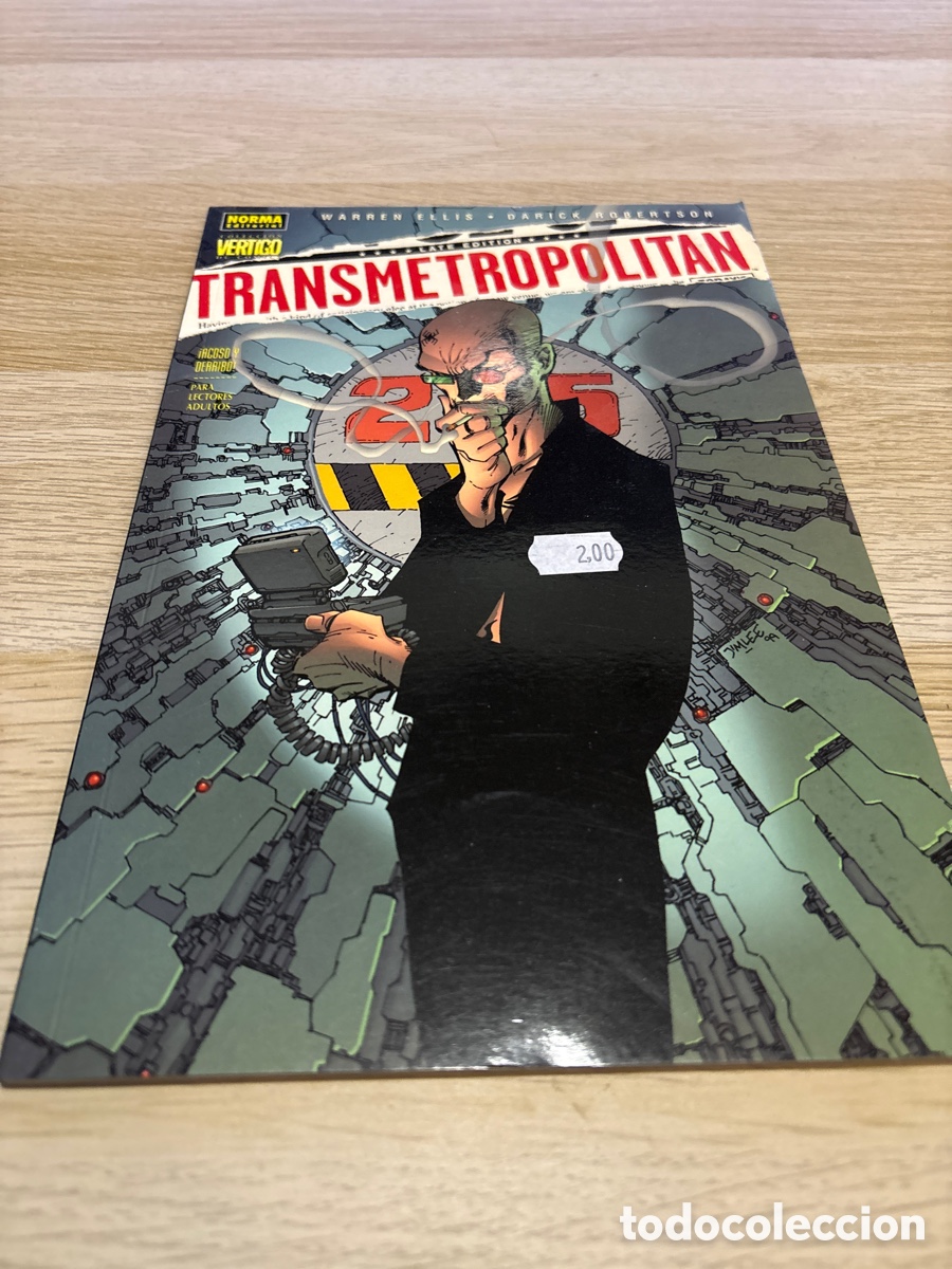 C&oacute;mics: Transmetropolitan. Warren Ellis. Acoso y derribo
