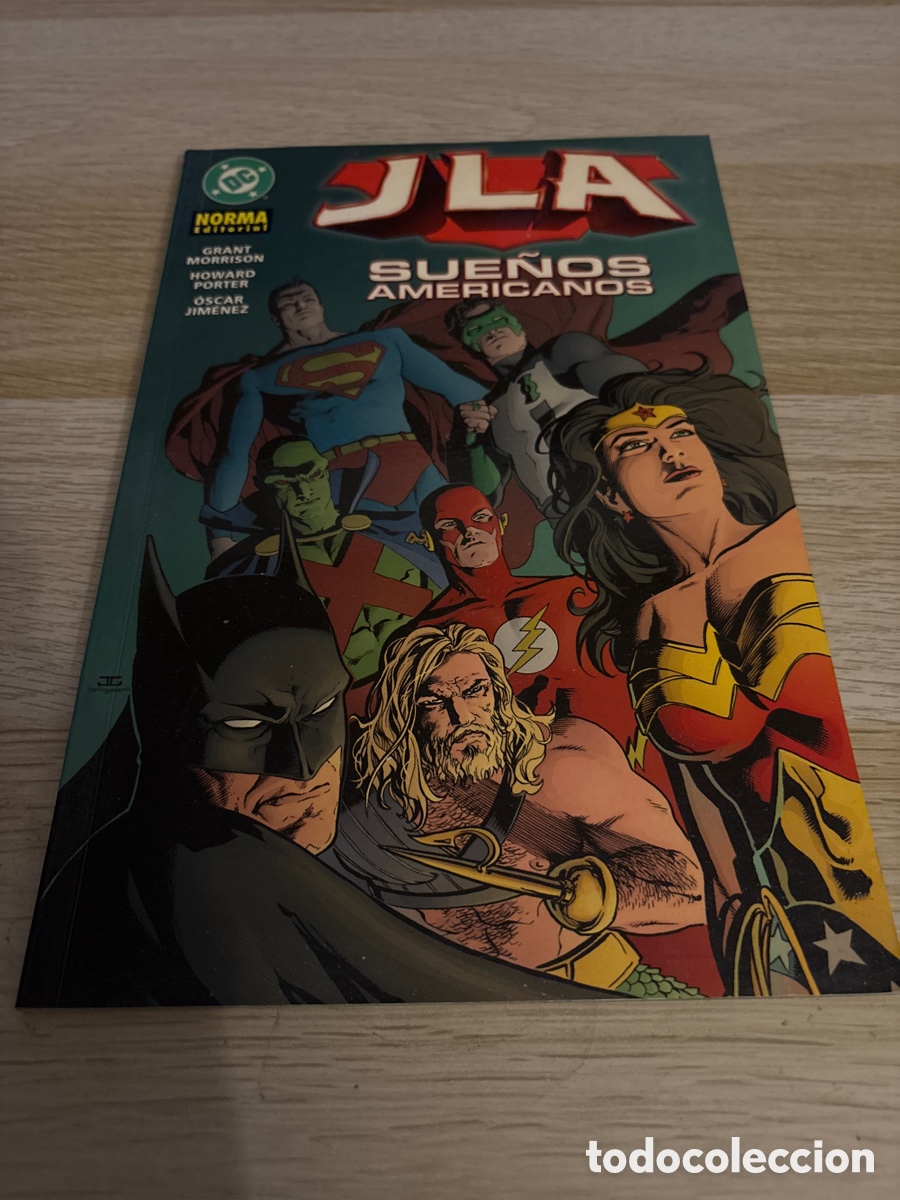 C&oacute;mics: JLA sue&ntilde;os americanos. Morrison