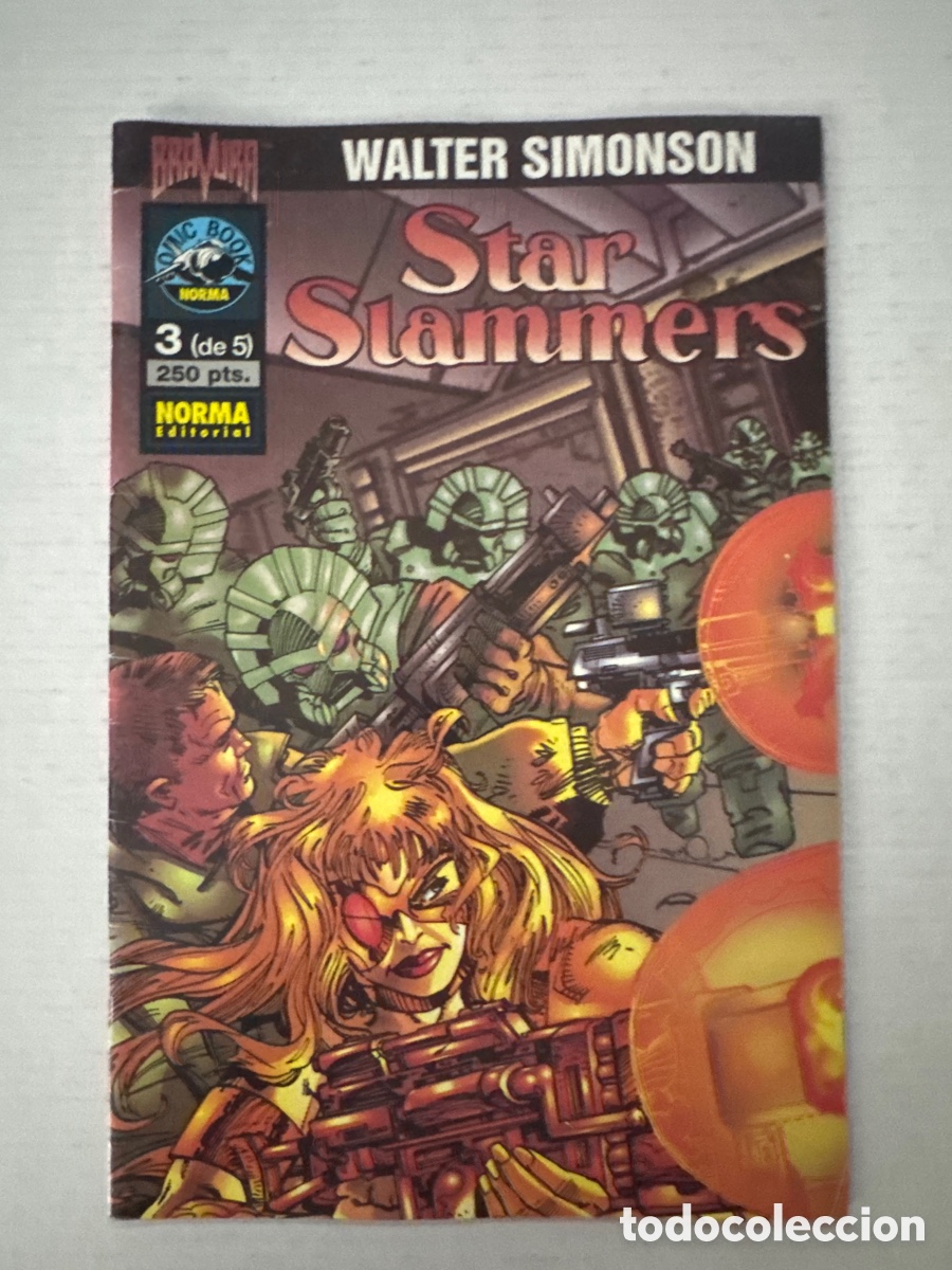 C&oacute;mics: STAR SLAMMERS de Walt Simonson #3 NORMA EDITORIAL - BRAVURA Nuevo de Kiosko