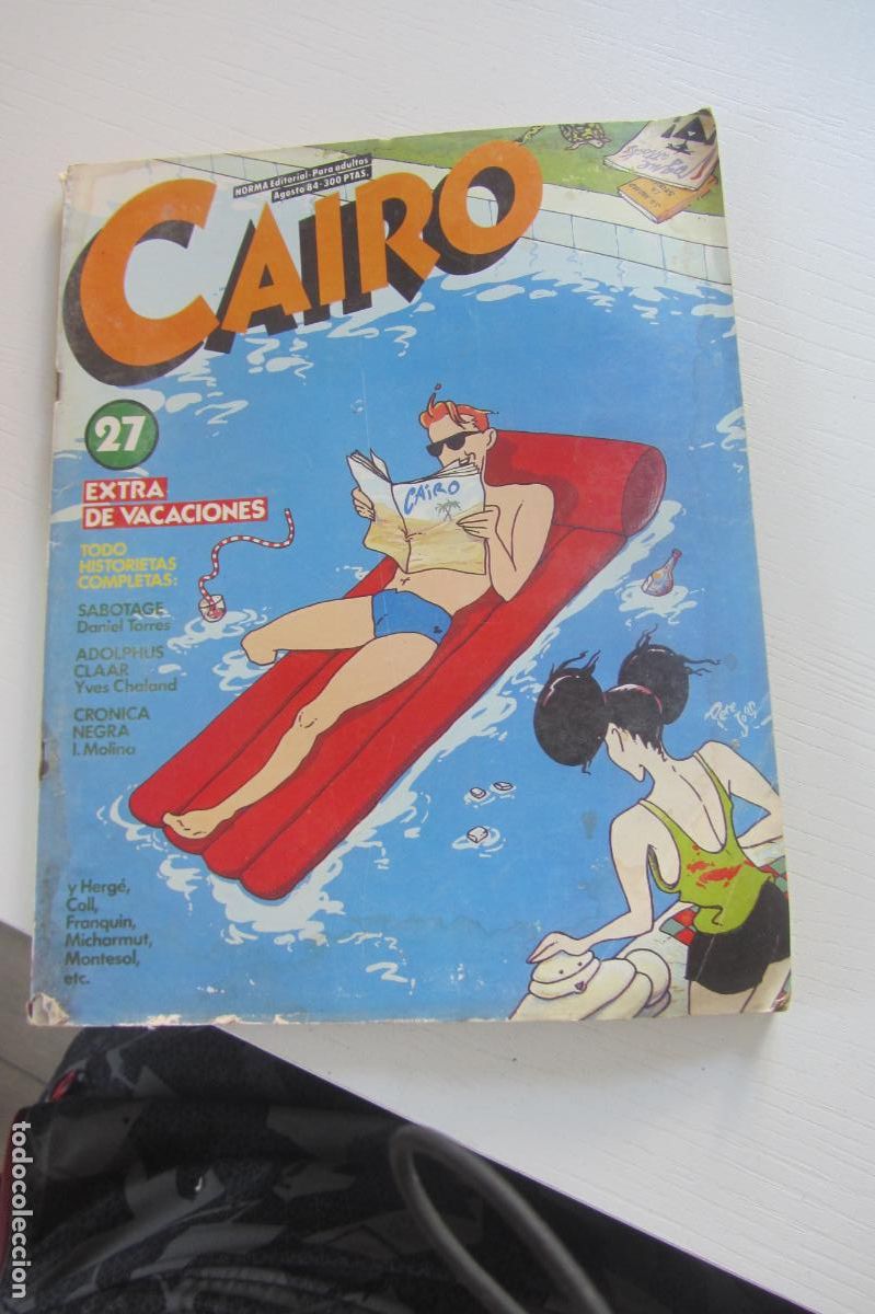 C&oacute;mics: CAIRO N&ordm; 27 NORMA EDITORIAL 1983 arx371
