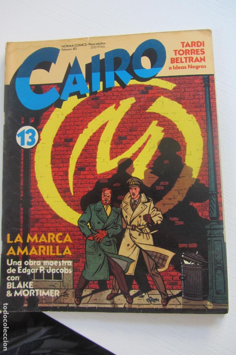 C&oacute;mics: CAIRO N&ordm; 13 NORMA EDITORIAL 1983 arx372
