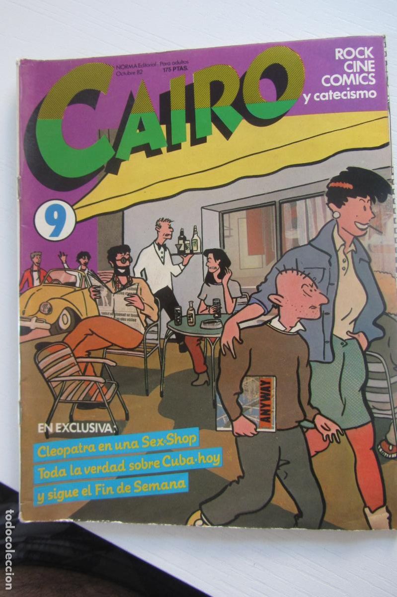 C&oacute;mics: CAIRO N&ordm; 9 NORMA EDITORIAL 1983 arx372