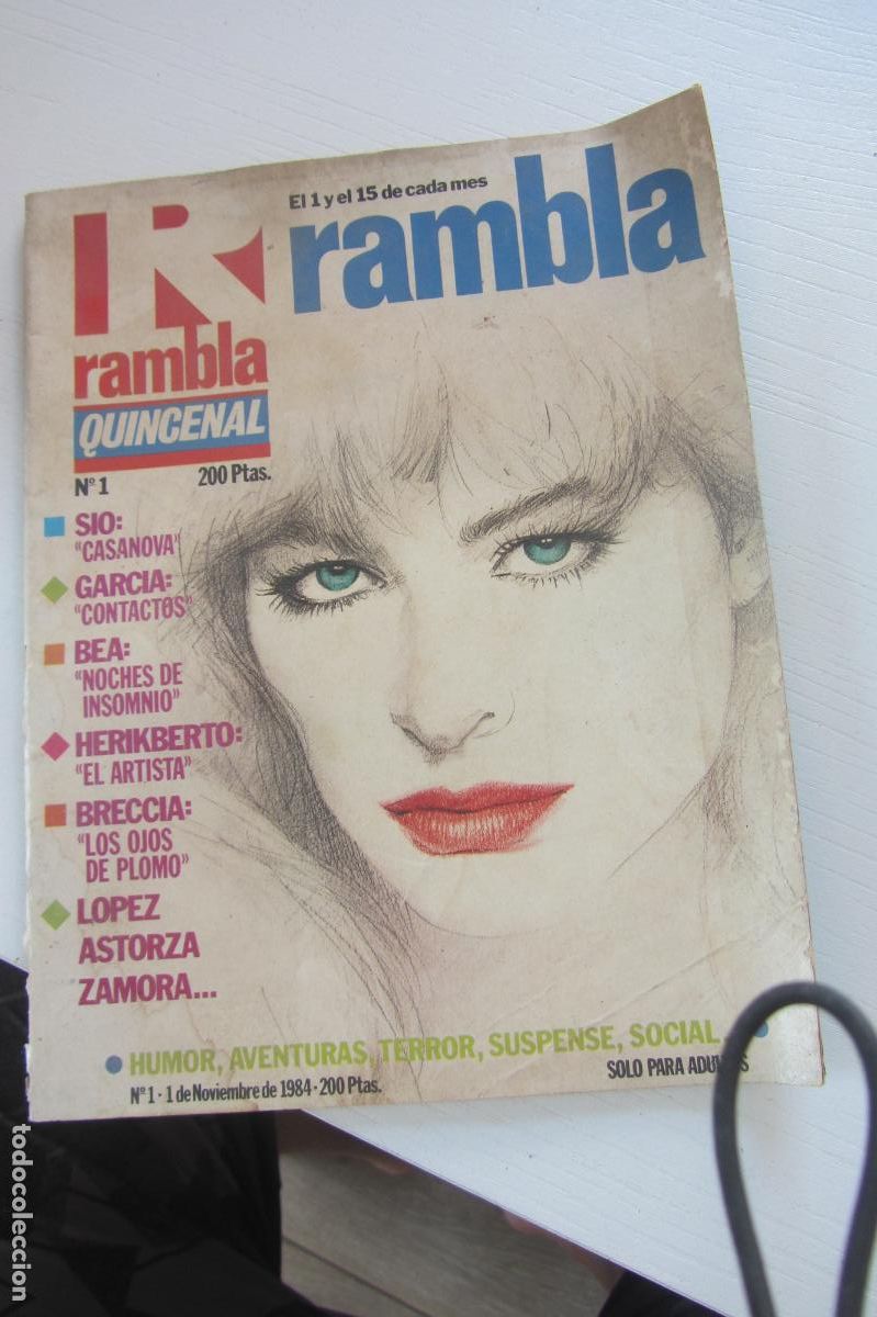 C&oacute;mics: RAMBLA QUINCENAL. N&ordm; 1 1984. arx372