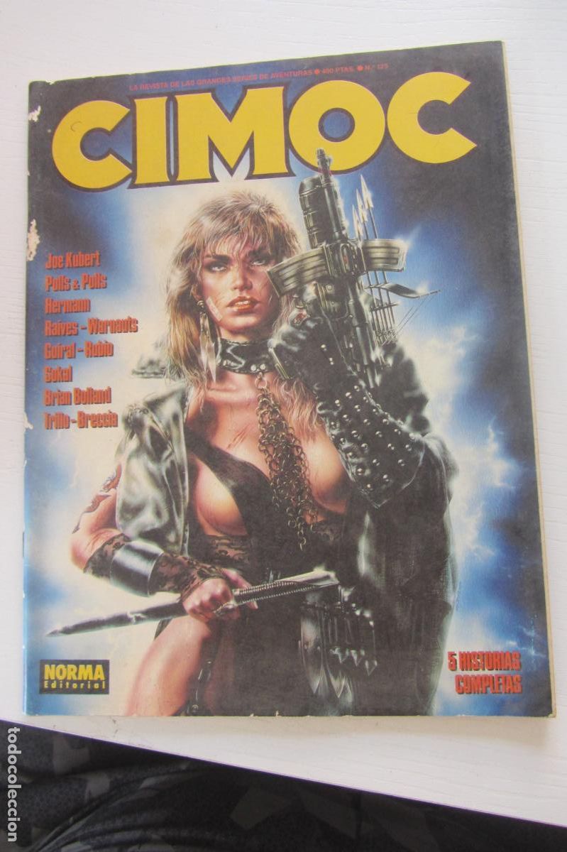 C&oacute;mics: CIMOC N&deg; 125. JOE KUBERT, POLLS & POLLS, HERMANN, RAIVES - WARNAUTS, SOKAL NORMA arx372