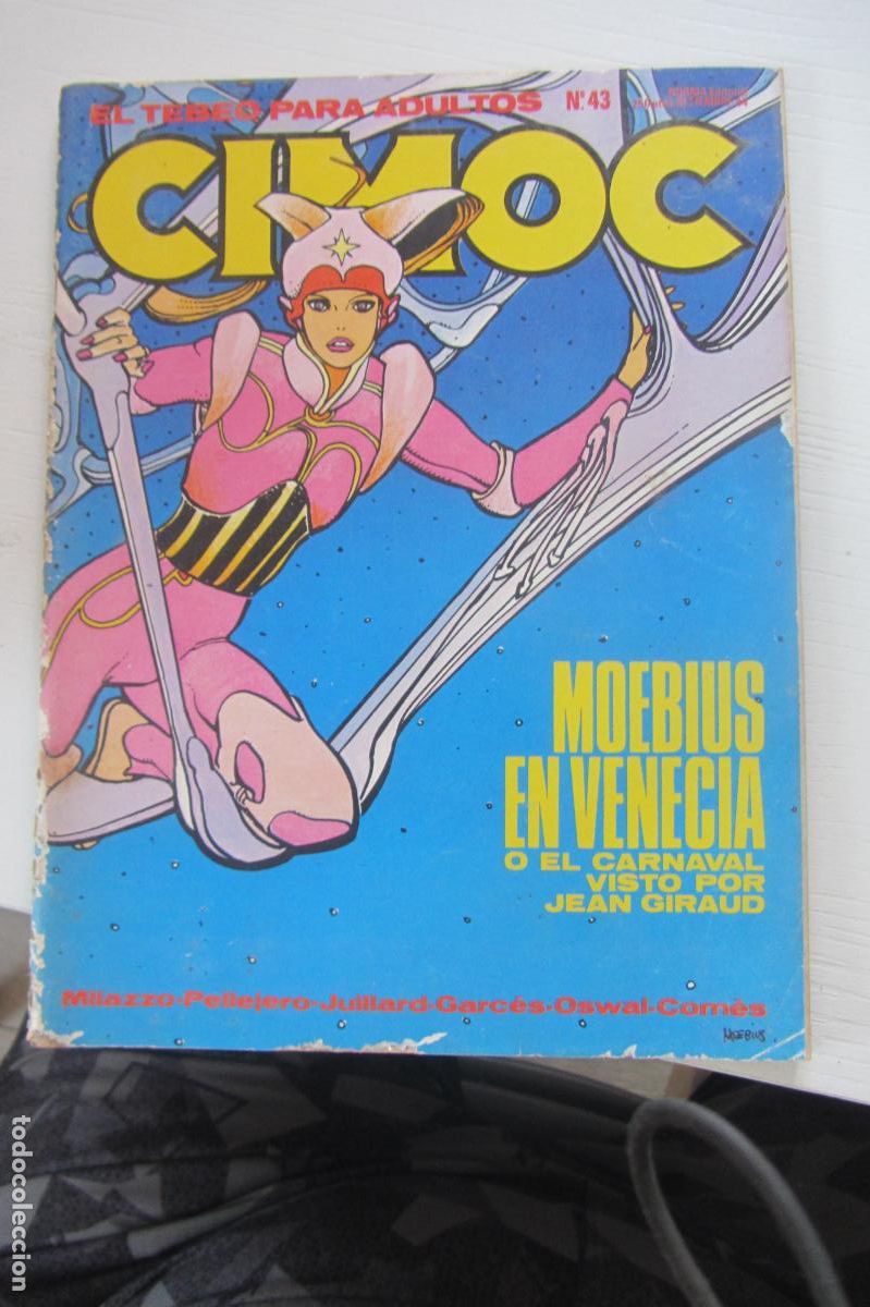 C&oacute;mics: CIMOC N&ordm; 43 EDITORIAL NORMA 1982 arx373