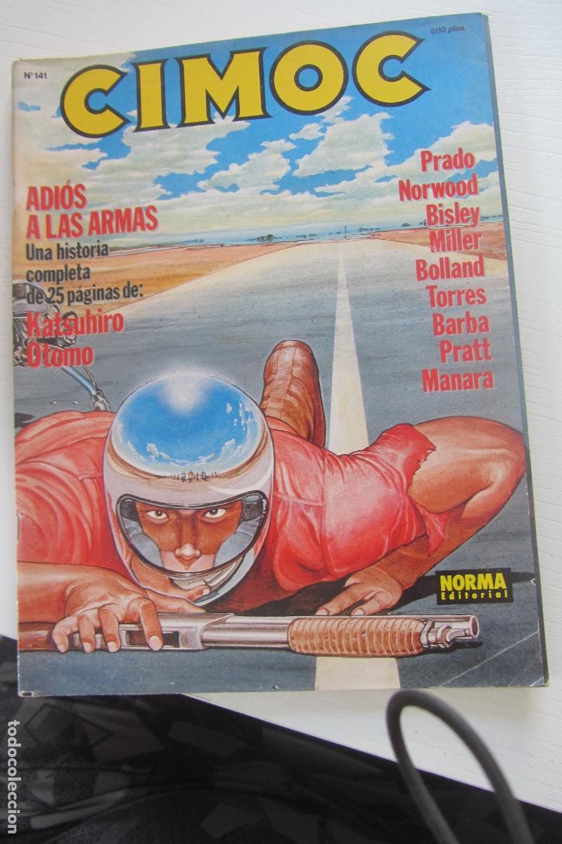 C&oacute;mics: REVISTA CIMOC N&ordm; 141. OTOMO, PRATT, MANARA, F. MILLER, M. PRADO, TORRES, ETC norma arx373