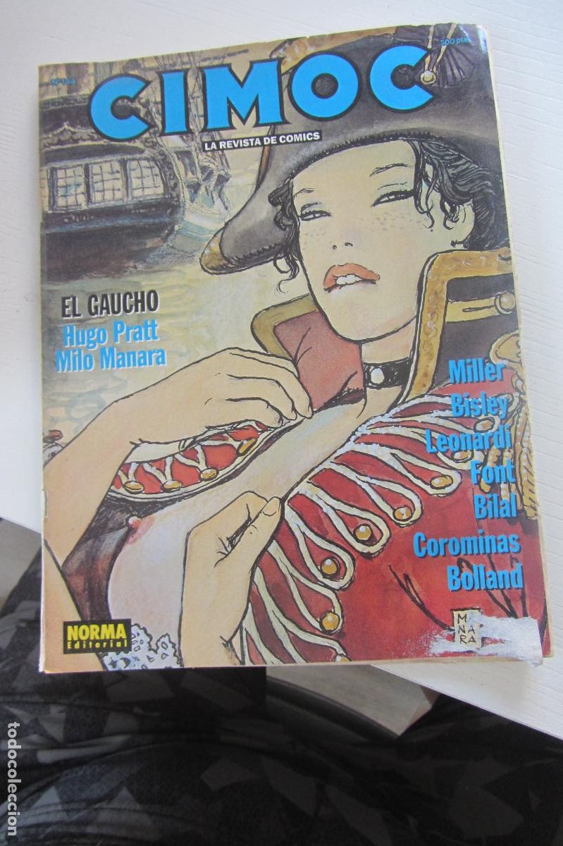 C&oacute;mics: REVISTA CIMOC N&ordm; 144. MILLER, BISLEY, LEONARDI, FONT, BILAL, BOLLAND, ETC norma arx373