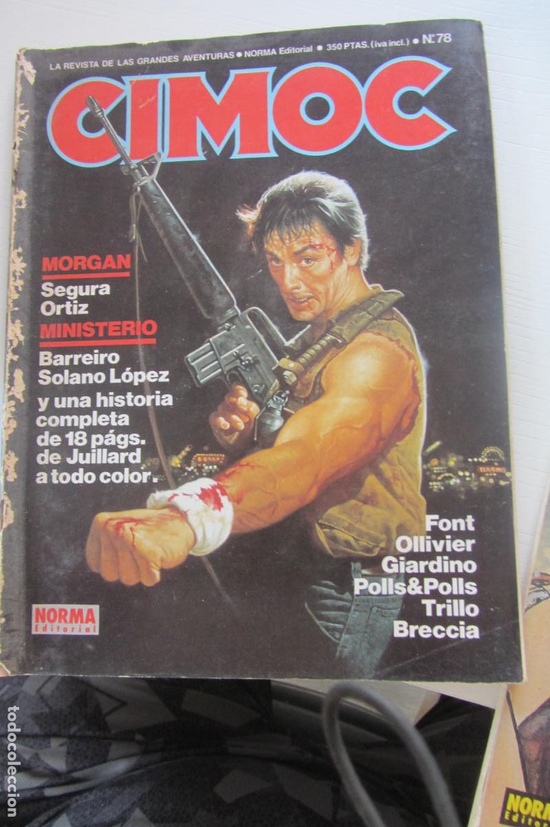 C&oacute;mics: REVISTA CIMOC N&ordm; 78 Morgan Segura Ortiz Ministerio Barreiro Solano Lopez norma arx373
