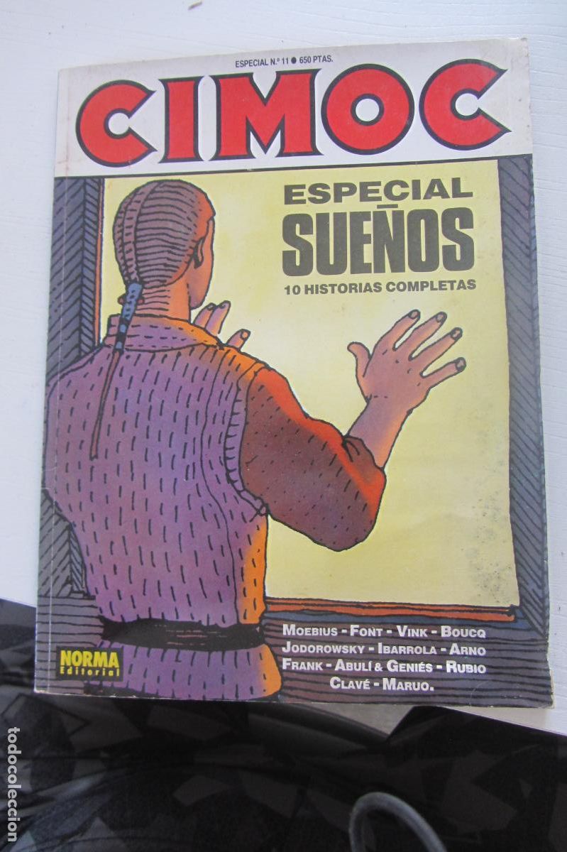 C&oacute;mics: * CIMOC ESPECIAL N&ordm; 13 ESPECIAL SUE&Ntilde;OS MOEBIUS/FONT/VINK/BOUCQ/JODOROWSKY/ARNO/MARUO ARX374