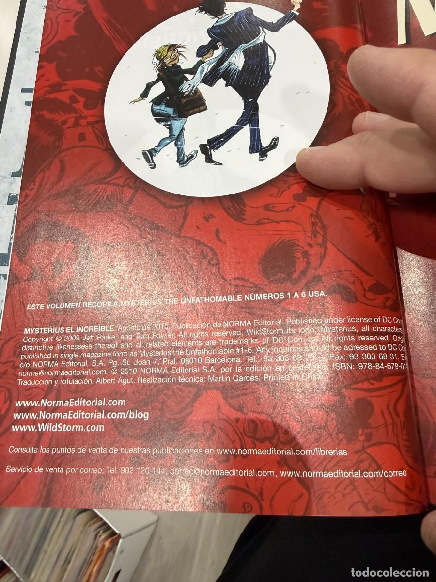 C&oacute;mics: Mysterius El Incre&iacute;ble - Jeff Parker Y Tom Fowler - Norma - Foto 3