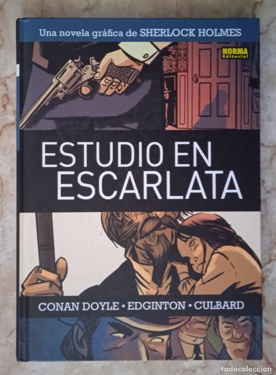 C&oacute;mics: SHERLOCK HOLMES 1 ESTUDIO EN ESCARLATA DE NORMA