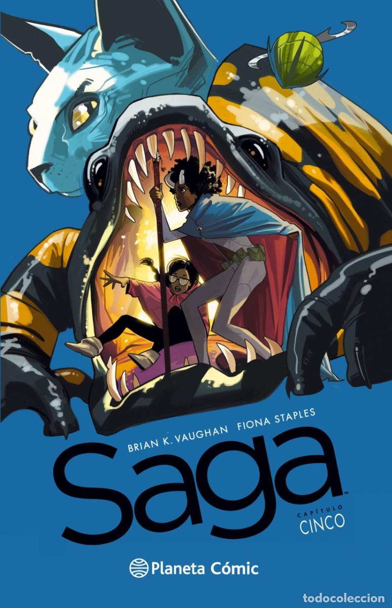 C&oacute;mics: BRIAN K. VAUGHAN. SAGA TOMO 5. PLANETA. TAPA DURA.