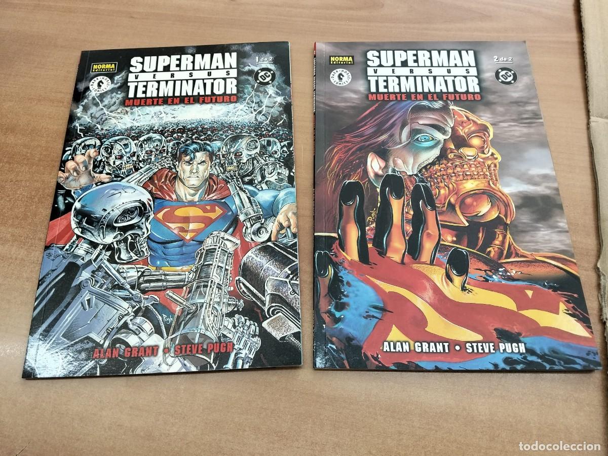 C&oacute;mics: SUPERMAN vs. TERMINATOR. MUERTE EN EL FUTURO, de Alan Grant y Steve Pugh