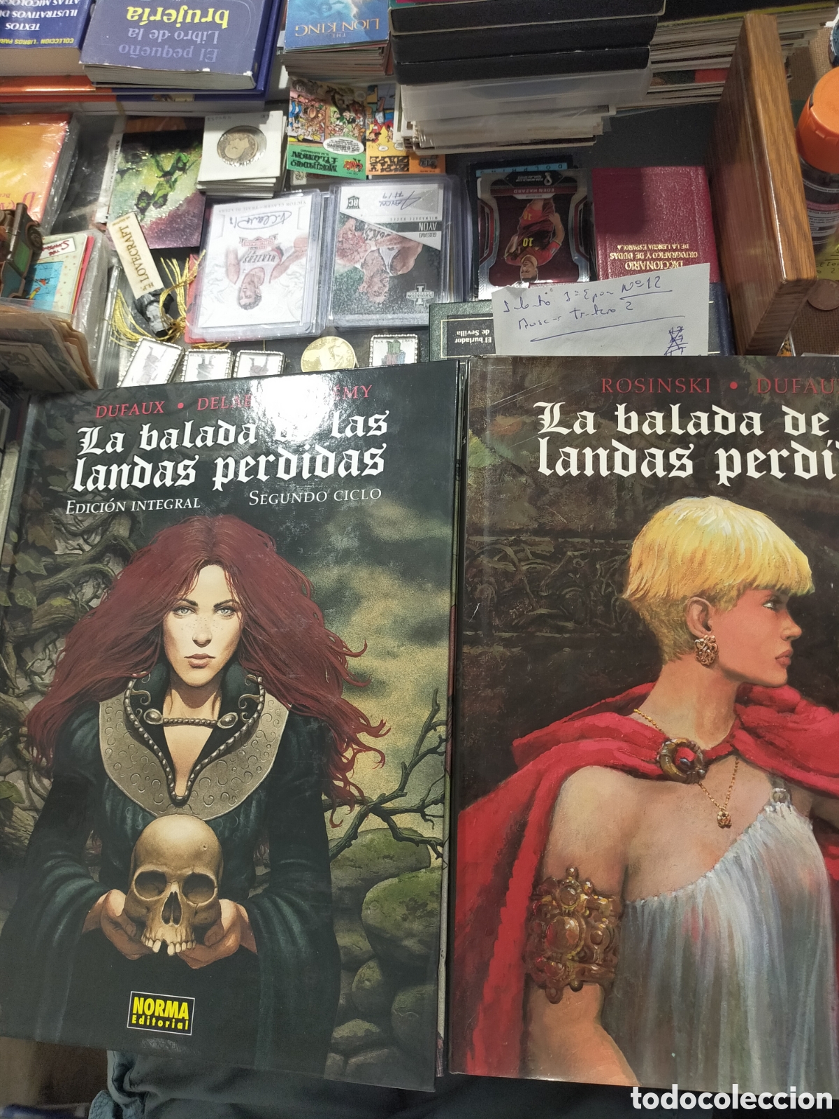 C&oacute;mics: LA BALADA DE LAS LANDAS PERDIDAS 2 TOMOS INTEGRAL 1 Y 2 MUY BUEN ESTADO ROSINSKI DUFAUX norma Ed