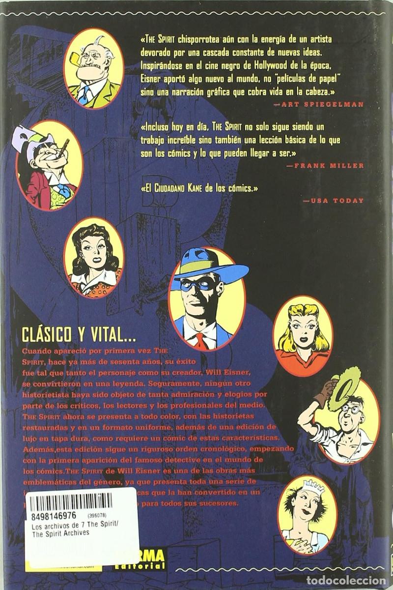 C&oacute;mics: Ls archivos de Spirit, volumen 7, Will Eisner, NORMA EDITORIAL, NUEVO. - Foto 2
