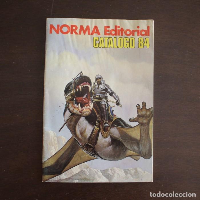 C&oacute;mics: NORMA EDITORIAL CATALOGO 84 1984 CIMOC CAIRO MERCENARIO PEPE GONZALEZ TARDI AZPIRI&hellip; 32 pgs.