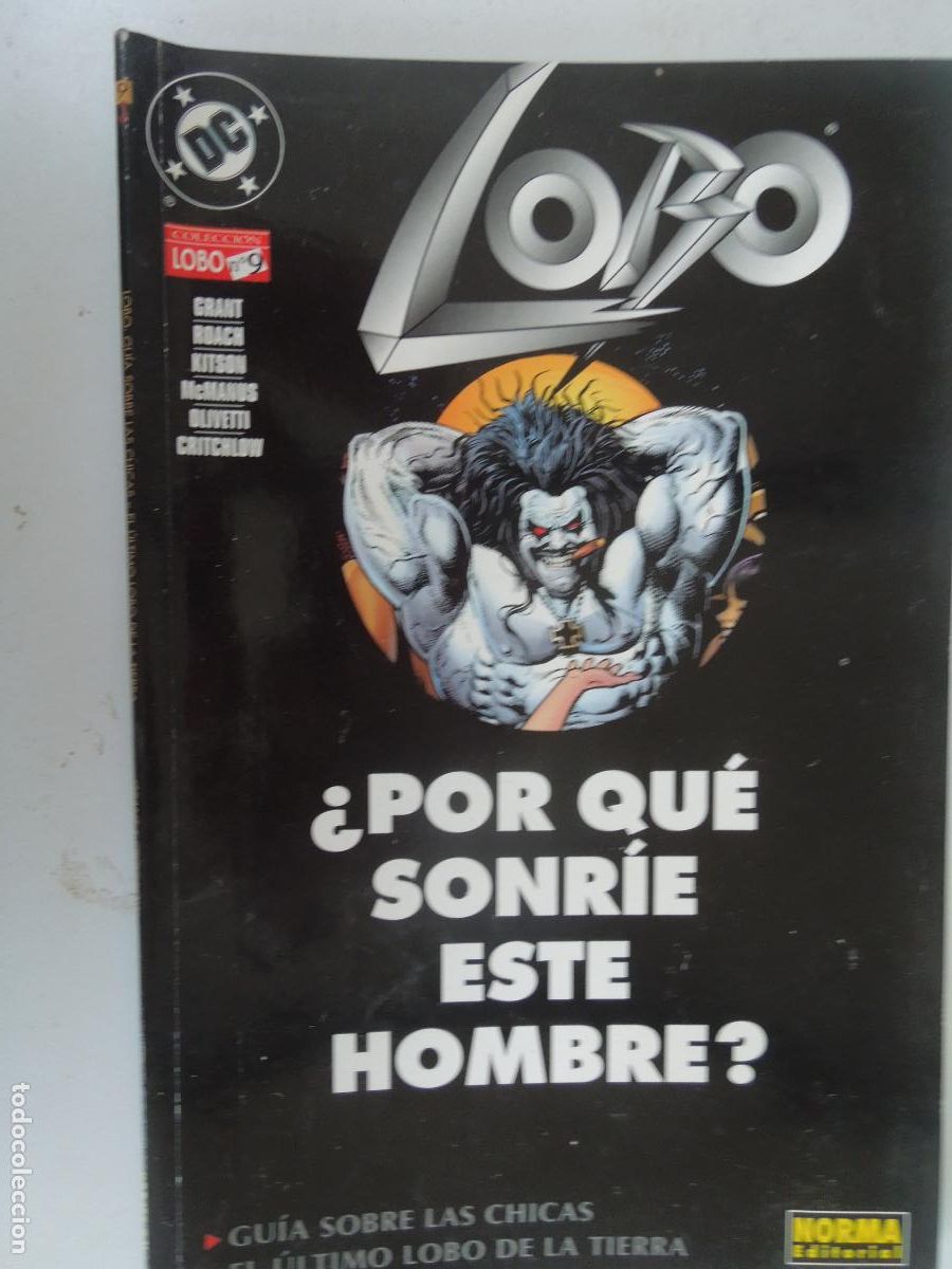 C&oacute;mics: LOBO &iquest; POR QU&Eacute; SONRIE ESTE HOMBRE ? DC COMIC N&ordm; 9 - NORMA EDITORIAL