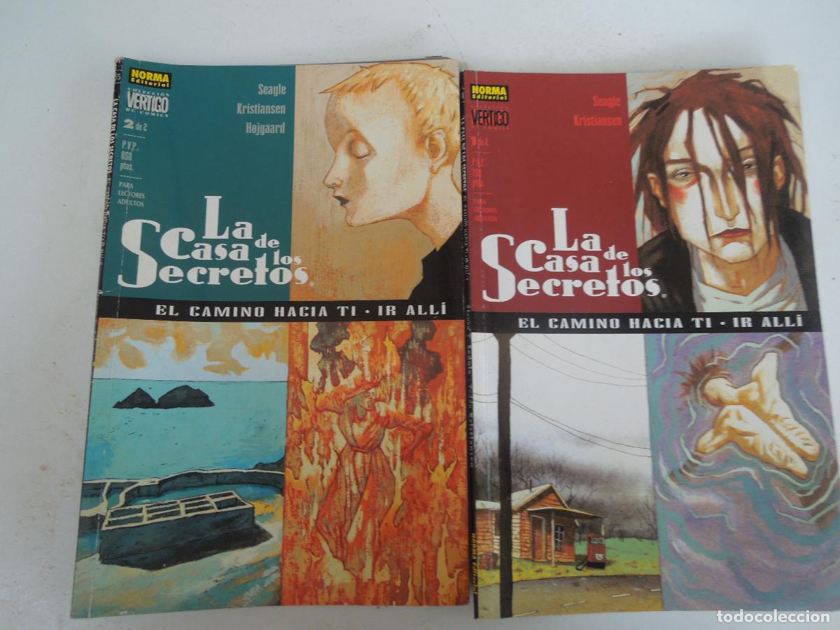 C&oacute;mics: LA CASA DE LOS SECRETOS - EL CAMINO HACIA TI . IR ALL&Iacute; - 2 TOMOS DE 2 - NORMA EDITORIAL COMPLETA