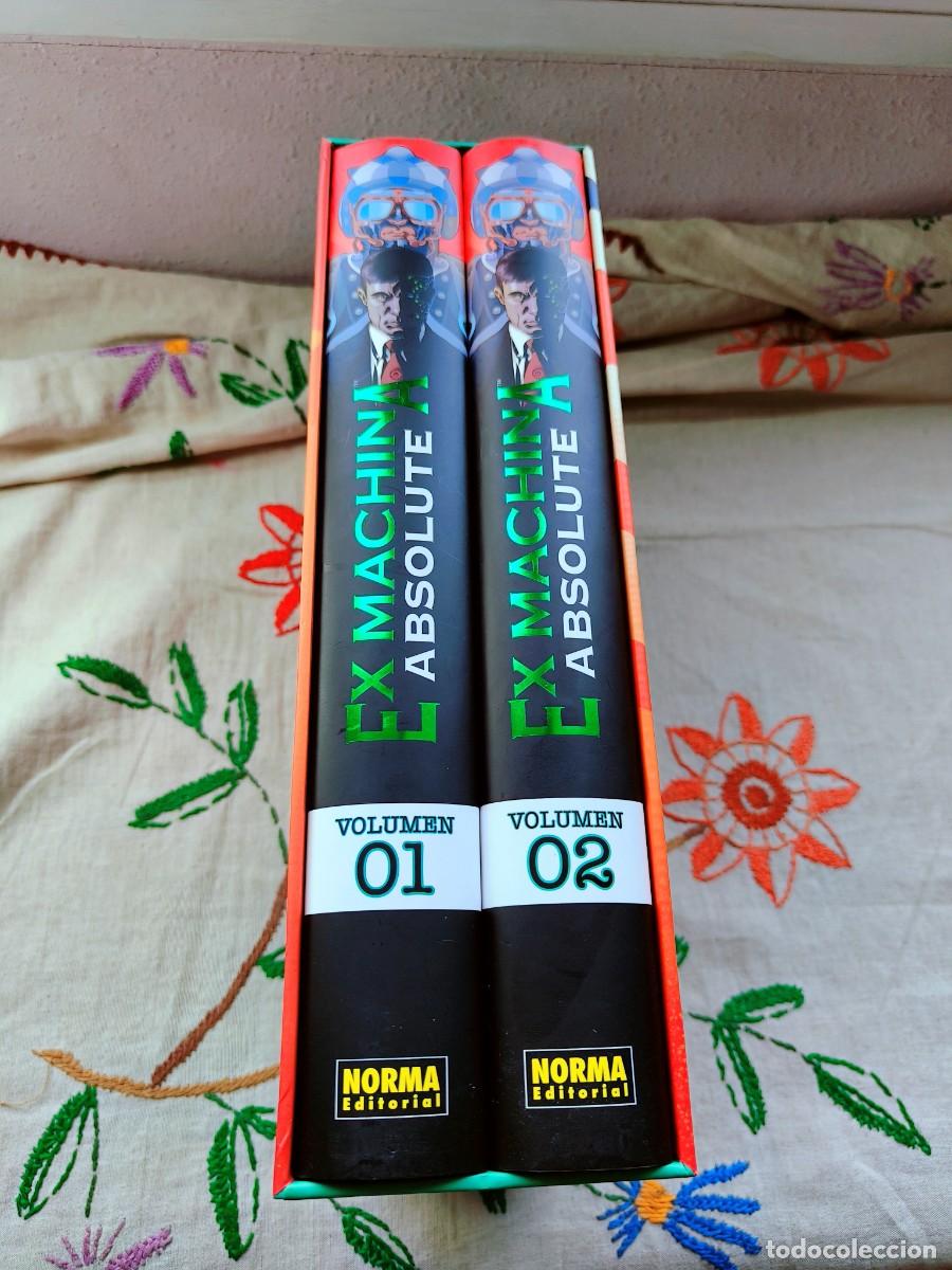 C&oacute;mics: Ex machina Absolute. Estuche Colecci&oacute;n Completa. Tomos 1 y 2. Brian K. Vaughan. Norma.