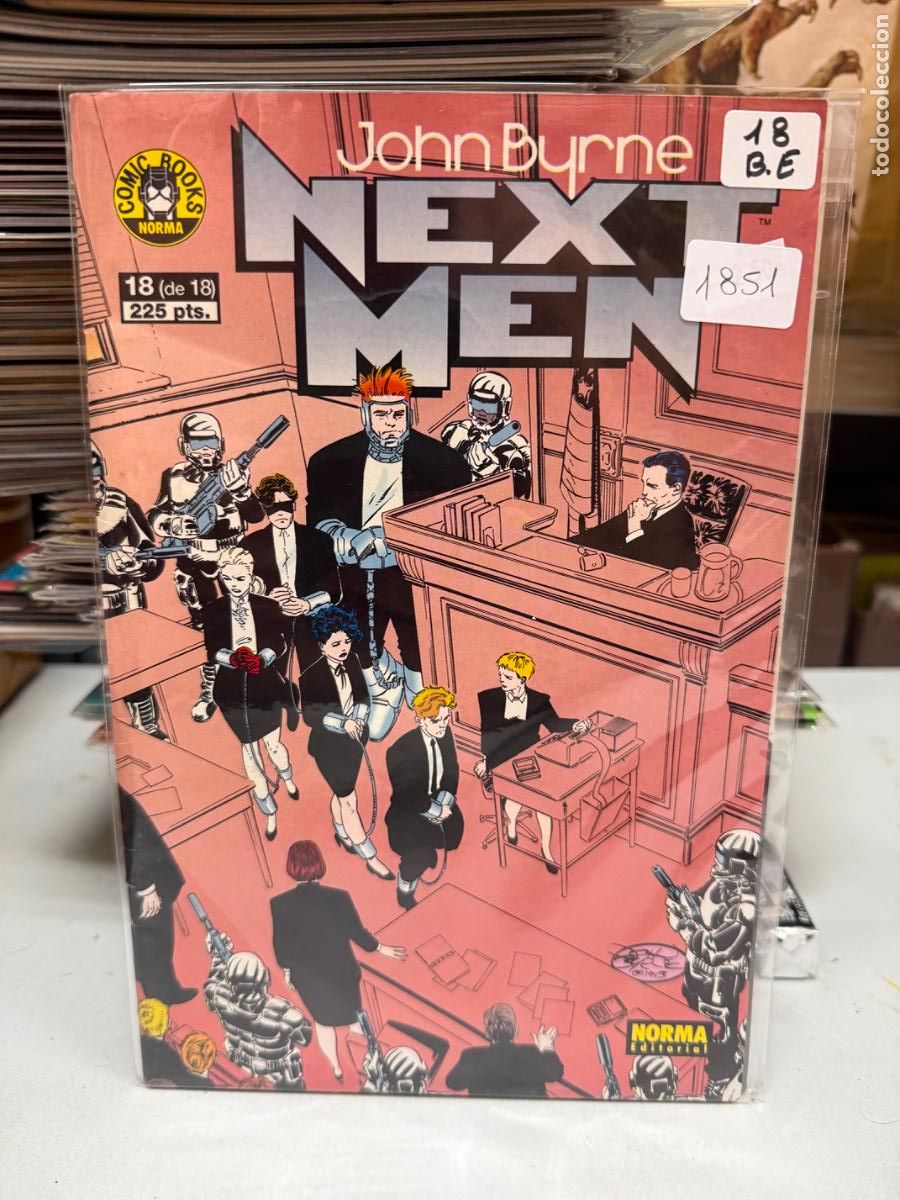 C&oacute;mics: NEXT MEN EDITORIAL NORMA NUMERO 18
