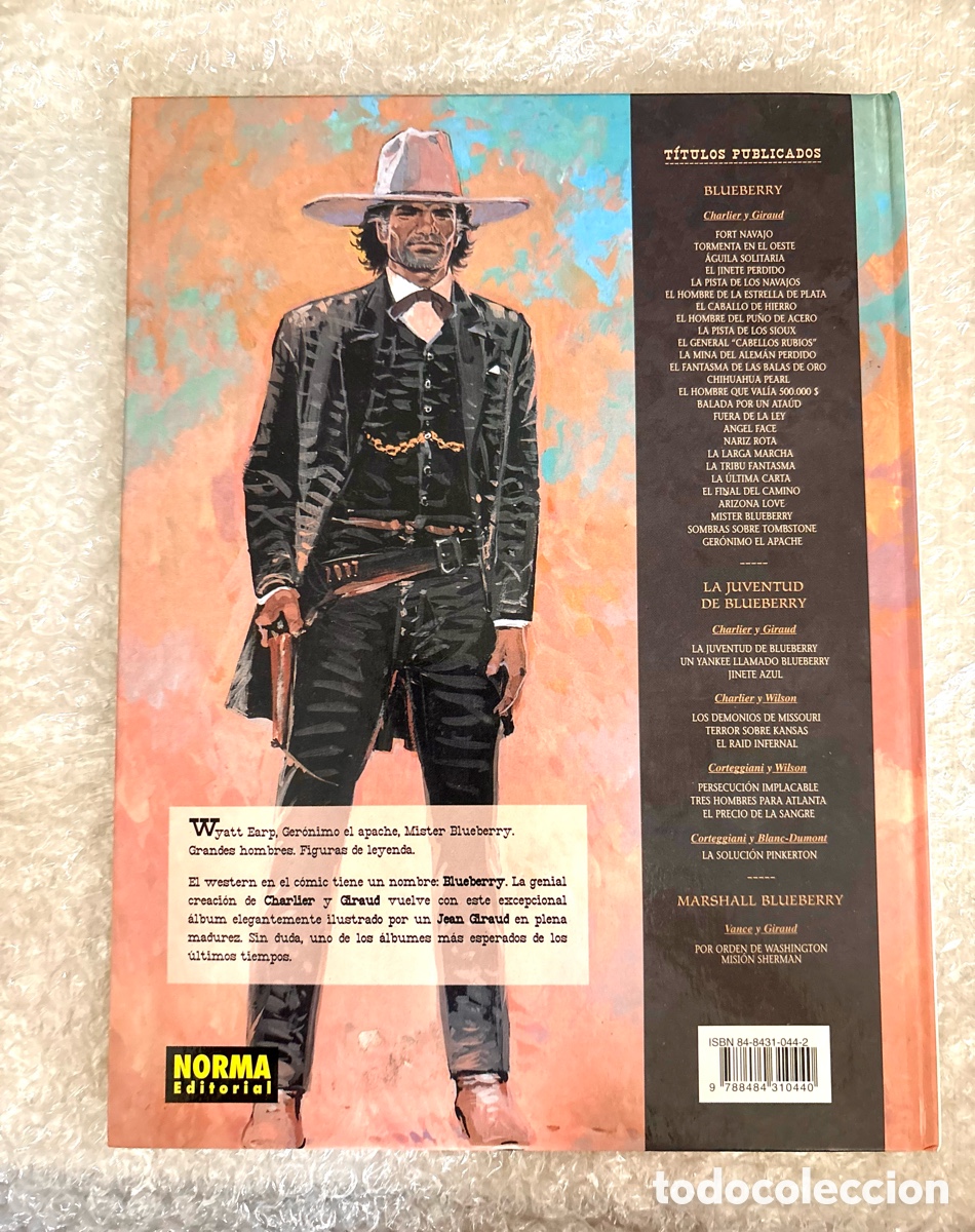 C&oacute;mics: Blueberry N&ordm; 38 (Global N&ordm; 38): Ger&oacute;nimo el Apache (2000) NORMA - como nuevo - Foto 2