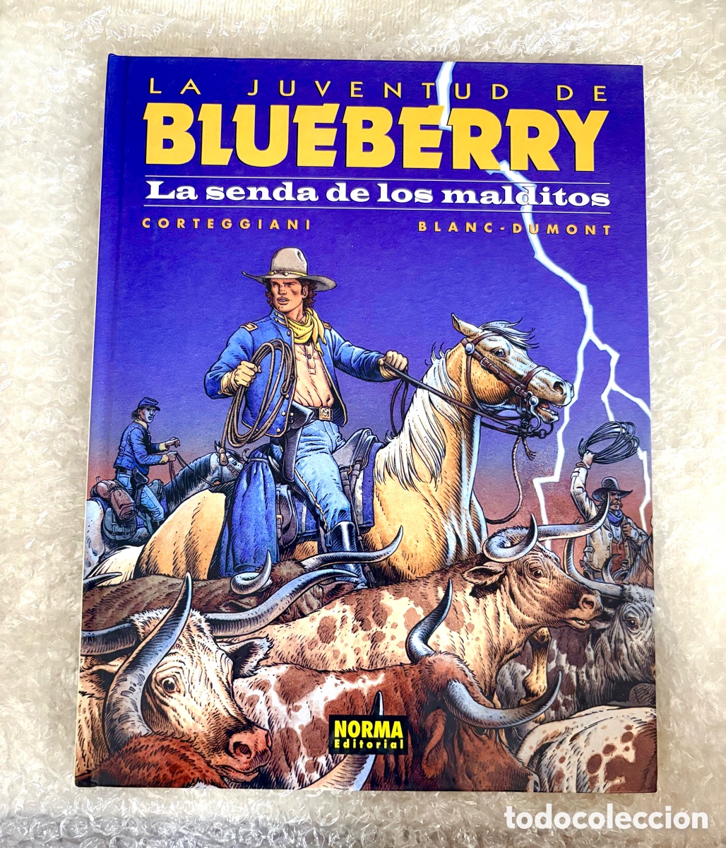 C&oacute;mics: AGOTADO - BLUEBERRY N&ordm; 40 LA SENDA DE LOS MALDITOS Corteggiani/BLANC-DUMONT NORMA COMO NUEVO ARX253