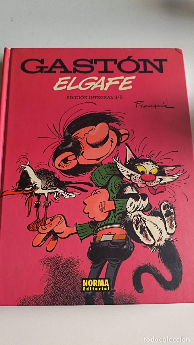 C&oacute;mics: Gast&oacute;n El gafe Integral 3 Norma Ed. Franquin Leed Indicaciopnes