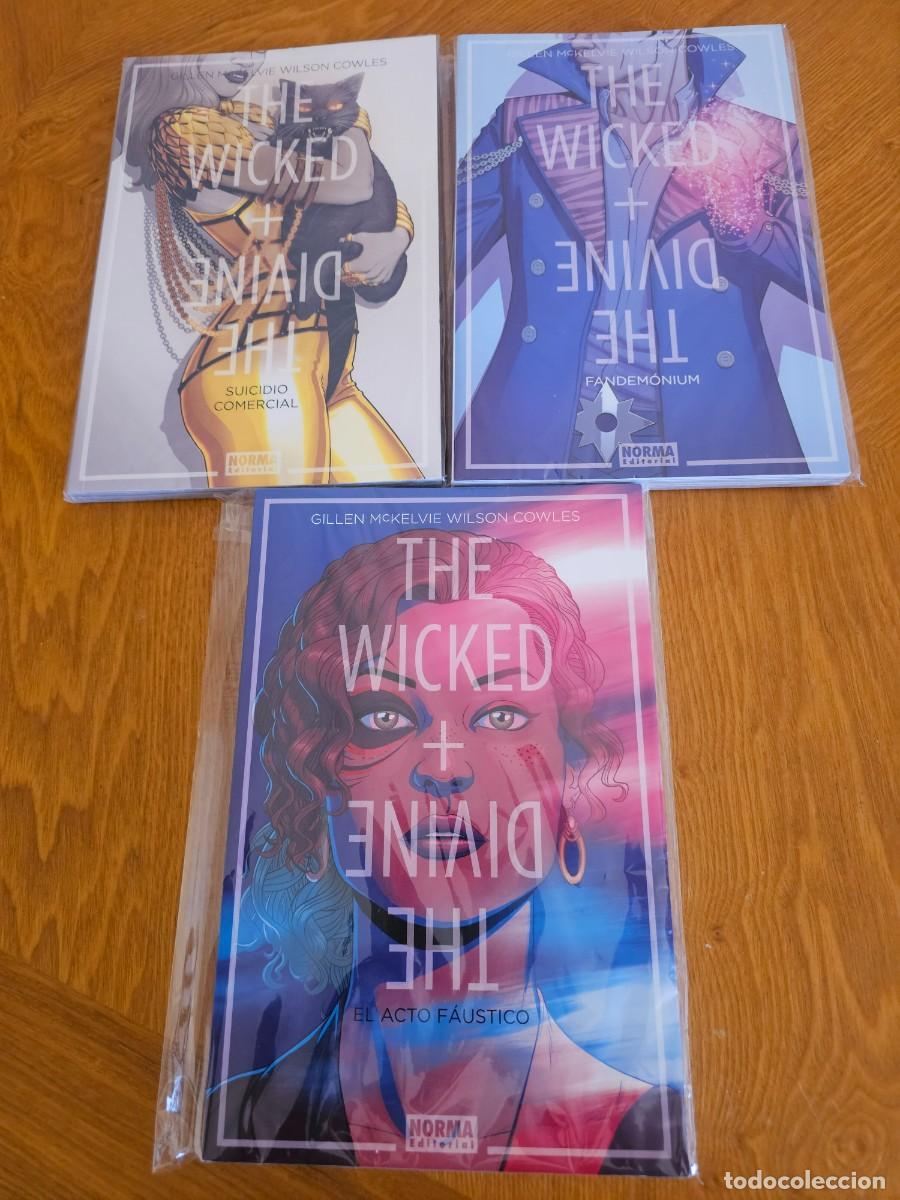 C&oacute;mics: The Wicked + The Divine.Lote 3 primeros tomos