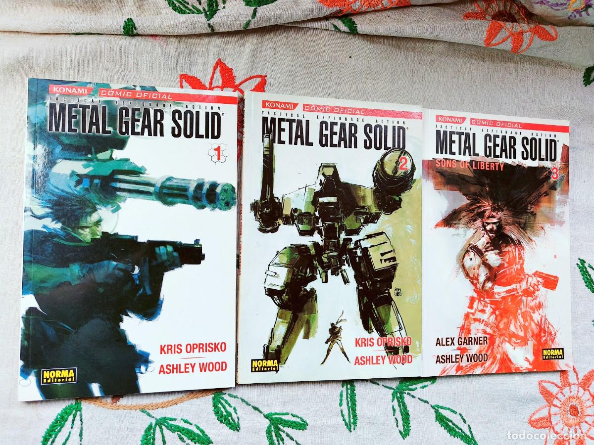 Comics: Metal Gear Solid Completo. Tactical Espionage Action. Incluye: 1, 2 y 3- Sons of Liberty. Norma