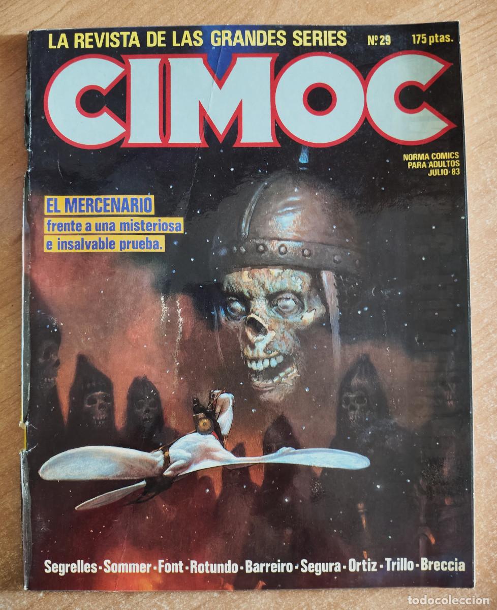 C&oacute;mics: Cimoc n&ordm; 29 - Segrelles, Sommer, Font, Rotundo, Barreiro, Segura, Ortiz, etc. - Norma Comics, 1983