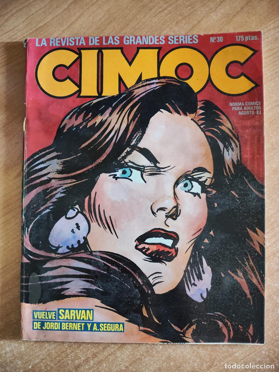 C&oacute;mics: Cimoc n&ordm; 30 - Vuelve Sarvan de Jordi Bernet y A. Segura - Norma Comics - 1983