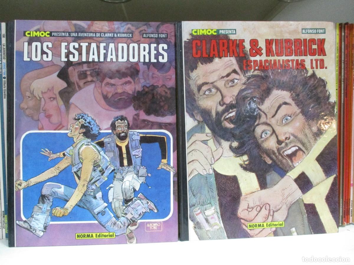 C&oacute;mics: COLECCION COMPLETA CLARKE & KUBRICK - 2 TOMOS - ALFONSO FONT - CIMOC