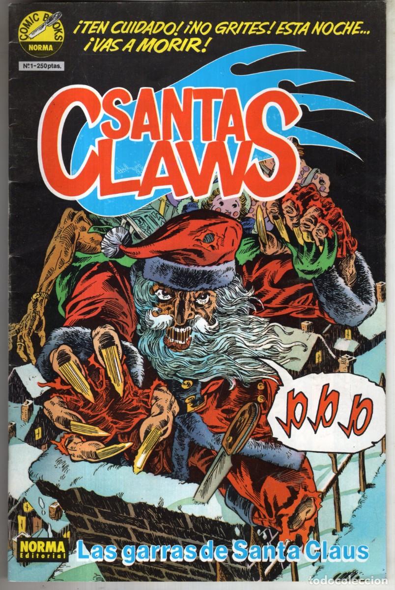 C&oacute;mics: SANTA CLAWS. LAS GARRAS DE SANTA CLAWS N&ordm; 1 - NORMA - BUEN ESTADO