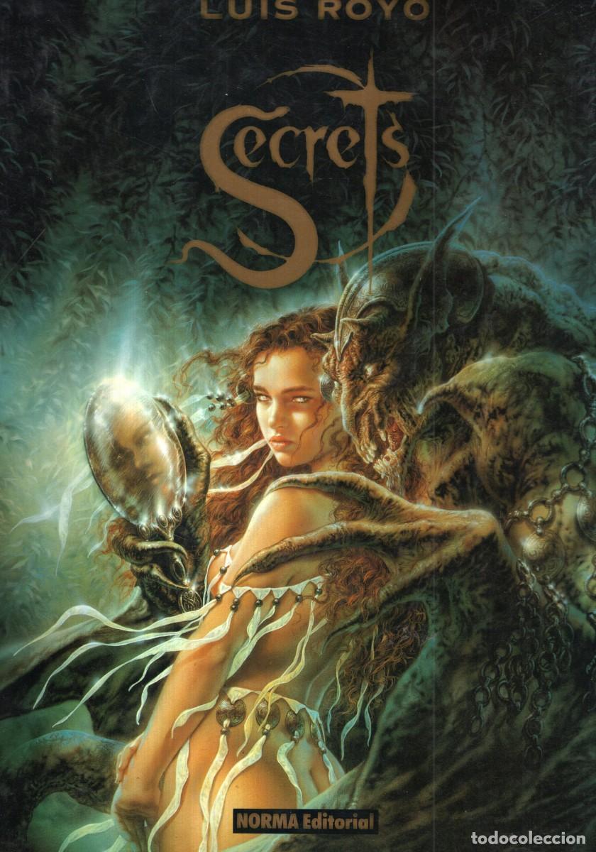 C&oacute;mics: SECRETS 1&ordf; EDICION TAPA DURA CON SOBRECUBIERTAS (LUIS ROYO) NORMA - ESTADO EXCELENTE