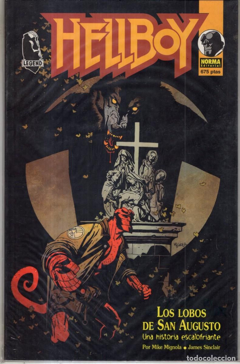 C&oacute;mics: HELLBOY LOS LOBOS DE SAN AUGUSTO - NORMA - ESTADO EXCELENTE