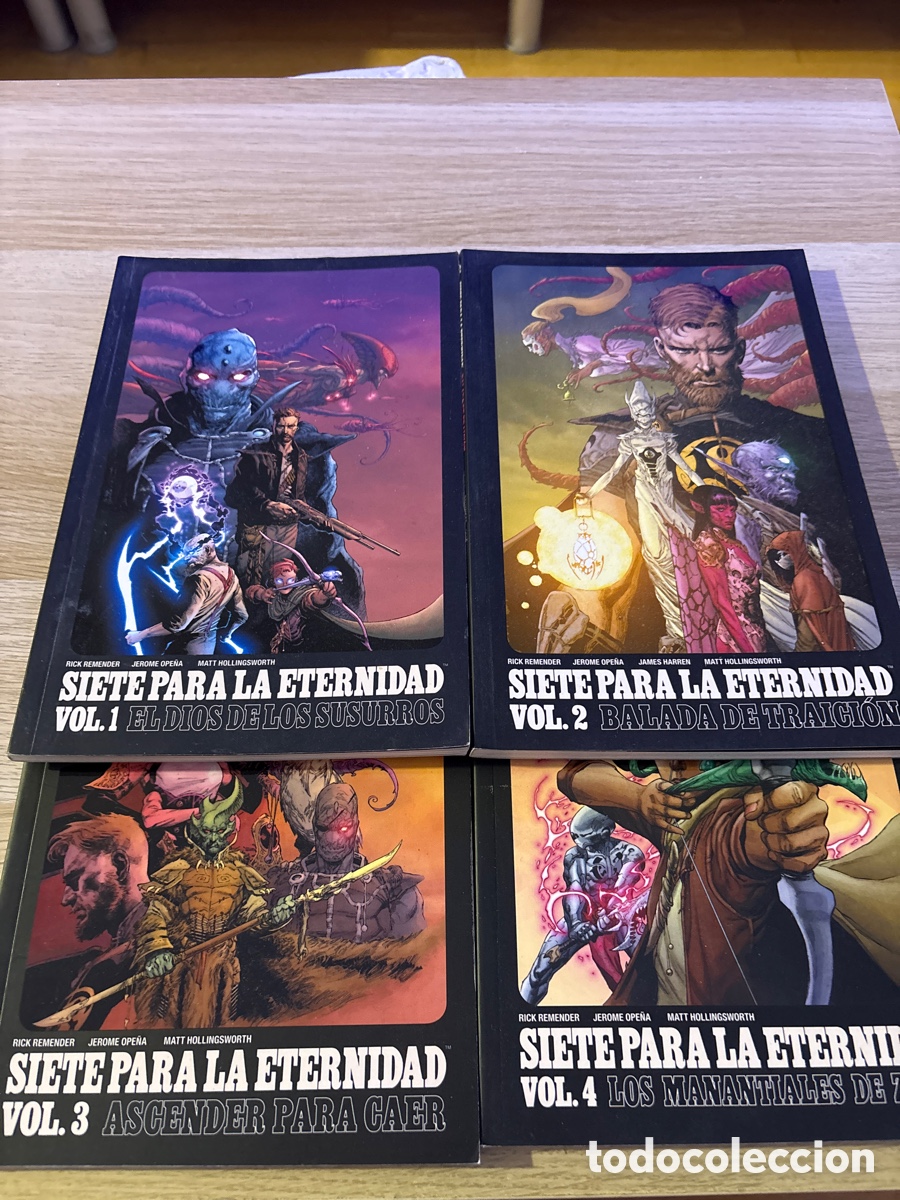 C&oacute;mics: Siete para la eternidad. Rick Remender. Obra completa