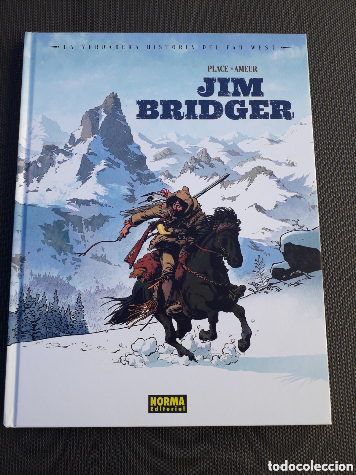 C&oacute;mics: JIM BRIDGER. LA VERDADERA HISTORIA DEL FAR WEST. EXCELENTE ESTADO
