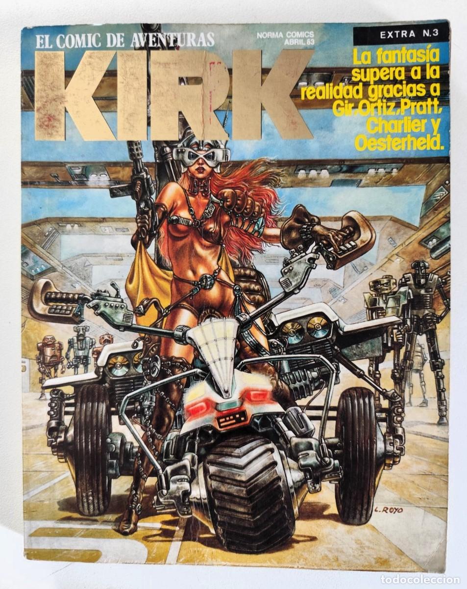 C&oacute;mics: KIRK EXTRA # 3 (Hugo Pratt, Jean Giraud, Brian Bolland, Jos&eacute; Ortiz, Luis Bermejo) ~ NORMA (1983)